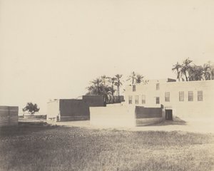 Syout, Habitations Arabes sur le Bord du Nil