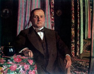 Portrait de Georg E. Haasen - Félix Vallotton