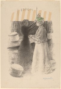 Le chapeau vert - Félix Vallotton