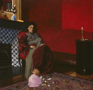 La Chambre rouge, Étretat, 1899