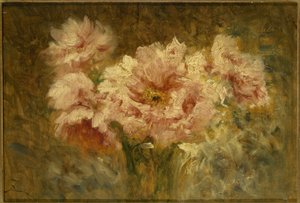 Fleurs, 2e moitié du 19e siècle - Félix Ziem