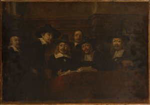 Les syndics des drapiers, copie d