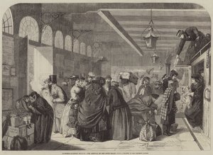 Gare de Hastings, arrivée du train descendant - Florence Claxton