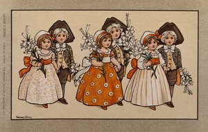Lys, carte victorienne