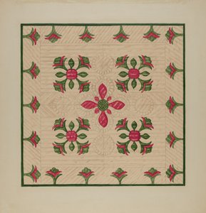 Courtepointe Appliquée