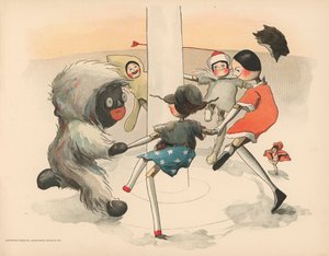 Illustration pour Les aventures polaires de Golliwogg - Florence K. Upton