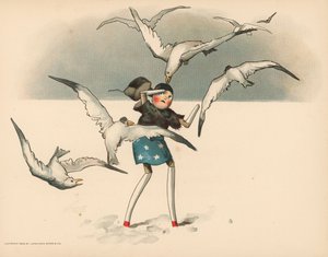 Illustration pour Les aventures polaires de Golliwogg - Florence K. Upton