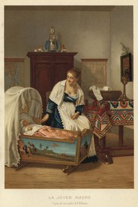 La jeune mère - Florent Willems