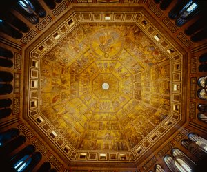 Plafond en coupole du baptistère Saint-Jean, Florence