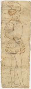 Jeune homme debout - Florentine School