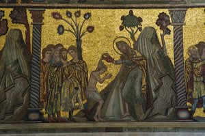 Le Baptême du Christ - Florentine School