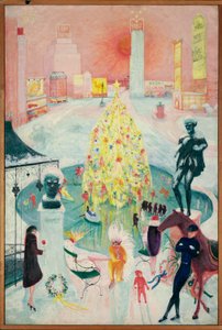 Noël, vers 1930-40 - Florine Stettheimer