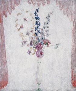 Delphiniums et Ancolies, vers 1923 - Florine Stettheimer