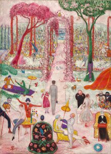 Dimanche après-midi à la campagne - Florine Stettheimer