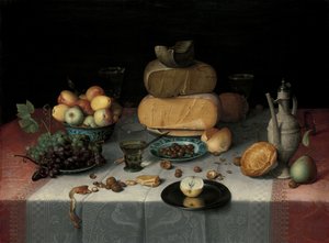 Nature morte avec fromage - Floris Claesz van Dijck