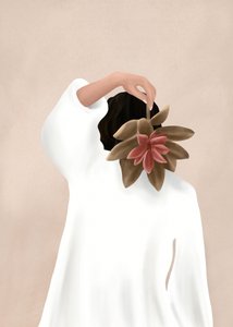 Une fleur succulente toute en douceur