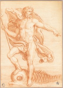 Neptune - Follower of Charles Le Brun