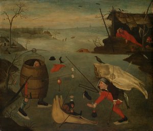 Duel grotesque sur la glace
