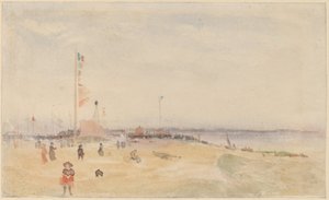 Pourville-sur-Mer - Follower of James McNeill Whistler
