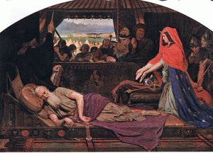 Cordelia et le roi Lear - Ford Madox Brown