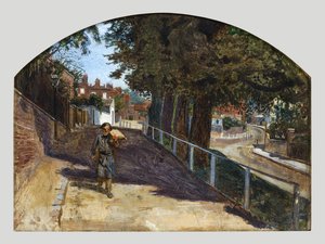 Heath Street, Hampstead - Ford Madox Brown
