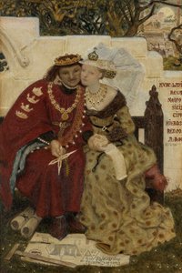 La lune de miel du roi René - Ford Madox Brown