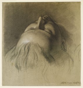 Le sommeil de Parisina - Étude pour la tête de Parisina