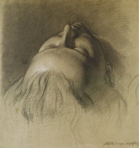 Le Sommeil de Parisina - Étude pour la tête de Parisina