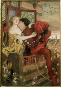 Roméo et Juliette - Ford Madox Brown
