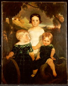Les enfants Bromley, 1843 - Ford Madox Brown