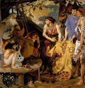 Le manteau aux multiples couleurs - Ford Madox Brown