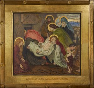 La Mise au tombeau - Ford Madox Brown