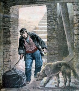Un crime rue Botzaris, Paris, 1892 - Fortuné Méaulle