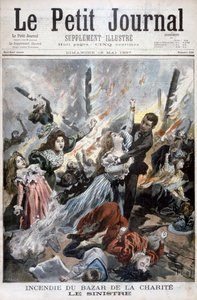 Incendie au Bazar de la Charité, Paris, 4 mai 1897 - Fortuné Méaulle