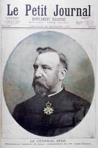 Général Zédé, gouverneur militaire de Lyon, France, 1895 - Fortuné Méaulle