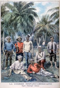 Insurgés cubains pendant la guerre hispano-américaine, 1898