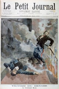 Lieutenant Kock, une victime de son devoir, 1899 - Fortuné Méaulle