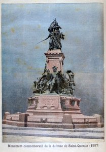 Monument à la défense de Saint-Quentin, 1557, 1896 - Fortuné Méaulle