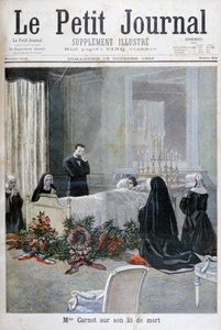 La mort du fils de Marie François Sadi Carnot, 1898 - Fortuné Méaulle
