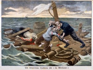 Le nouveau Radeau de la Méduse, 1899 - Fortuné Méaulle