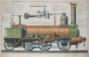 Locomotive à vapeur - Fortune Delarue