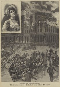 Incendie au Théâtre-Français, Paris - Fortune Louis Meaulle