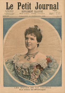 Hôtes français, la reine Amélie de Portugal (1865-1951) couverture du 