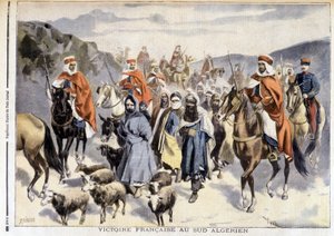 Victoire française en Algérie du Sud - dans « Le Petit Journal » du 28/03/1897 - Fortune Louis Meaulle