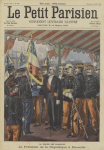 Le président Loubet de France visitant Marseille - Fortune Louis Meaulle