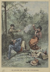 Tir au Bois de Vincennes, Paris - Fortune Louis Meaulle