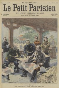La révolte des Boxers : réunion des commandants alliés à Pékin