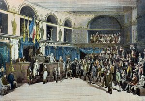 Thermidor , la chute de robespierre, theatre de la porte saint martin