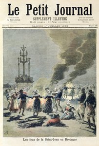 Feux de joie allumés pour célébrer le solstice d