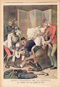 Caricature de la Triple Alliance de l